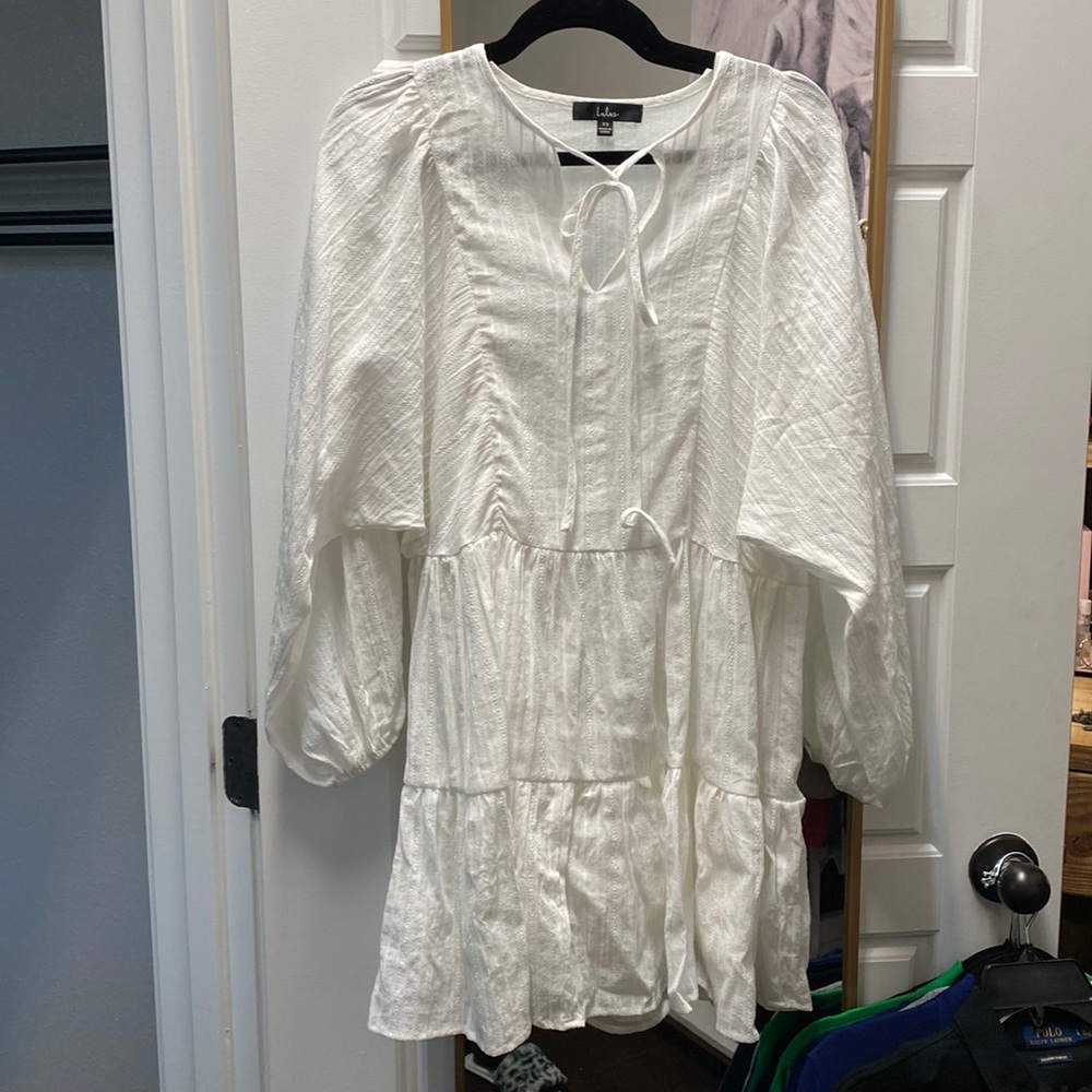 White dress